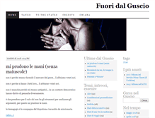Tablet Screenshot of fuoridalguscio.it